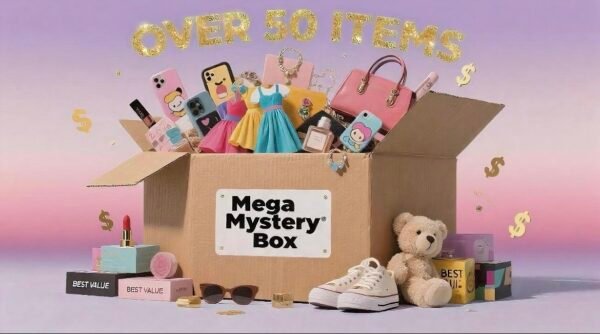 🔥MEGA MYSTERY BOX MADNESS! 50 PCS - Jewelry, Bags, Toys & More!"**