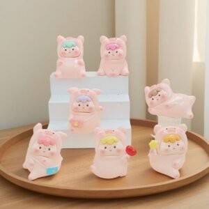 DIY Cute Pig Charm-7 PCS