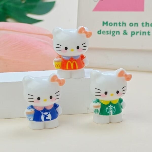 DIY Hello Kitty Charms- 3 PCS