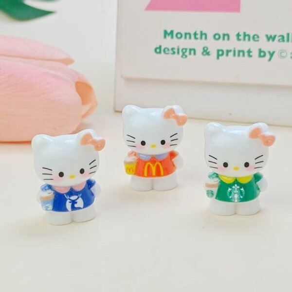 DIY Hello Kitty Charms- 3 PCS