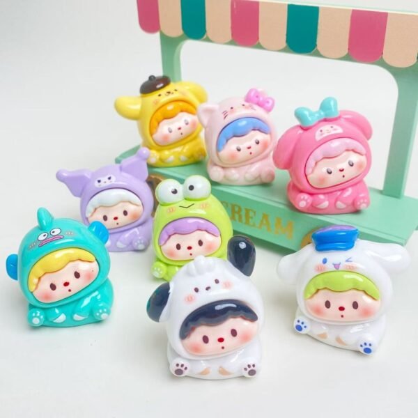 DIY Sanrio Cute Figures - 8 PCS