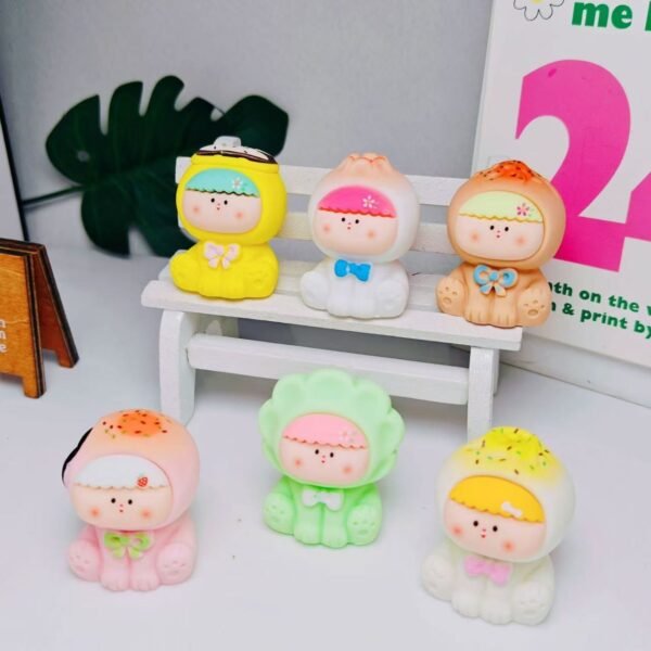 DIY Food Figures - 6 PCS