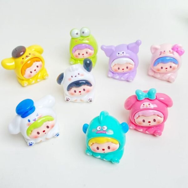 DIY Sanrio Cute Figures - 8 PCS