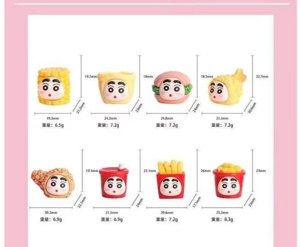 DIY Cute Food - 8 PCS