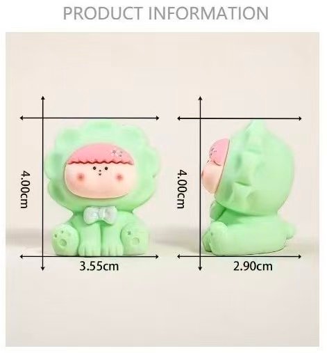 DIY Food Figures - 6 PCS